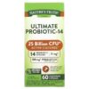 Nature's Truth Ultimate Probiotic-14 25 Billion 60 Vegetarian Capsules 840093100832