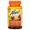 Nature's Way Alive! Adult Premium Gummies Multivitamin Grape and Cherry 90 Gummies 33674158173