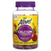 Nature's Way Alive! Calcium + Vitamin D3 60 Gummies 33674102558