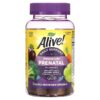 Nature's Way Alive! Daily Support Premium Prenatal Strawberry & Lemon 75 Gummies 33674104828