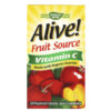 Nature's Way Alive! Fruit Source Vitamin C 120 Vegetarian Capsules 33674151426