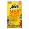 Nature's Way Alive! Max3 Potency Multivitamin No Added Iron 60 Tablets 33674149300