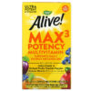 Nature's Way Alive! Max3 Potency Multivitamin No Added Iron 90 Tablets 33674149317