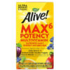 Nature's Way Alive! Max6 Potency Multivitamin 90 Capsules 33674150900