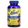 Nature's Way Alive! Men's Gummy Multivitamin Delicious Fruit Flavors 150 Gummies 33674140666