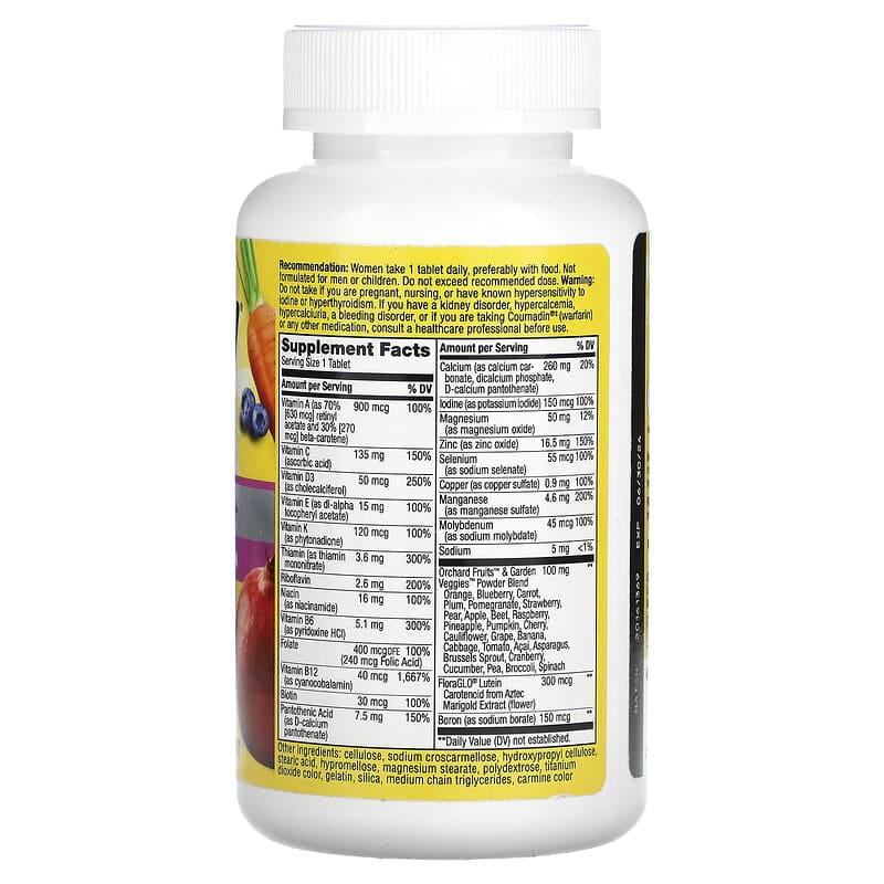Nature's Way, Alive! Women's 50+ Complete Multivitamin, 130 Tablets 33674142103