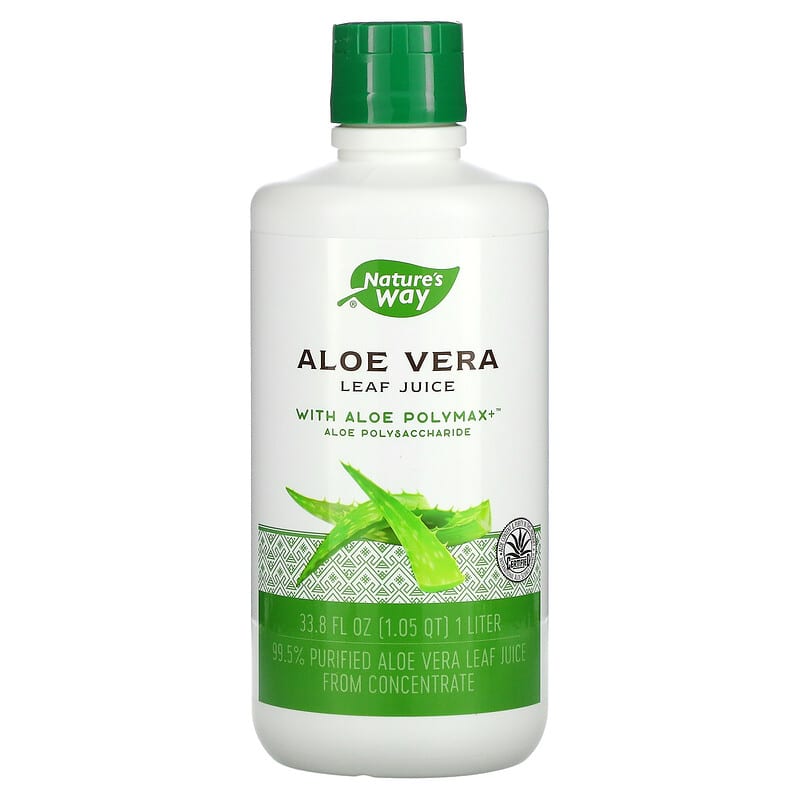 Nature's Way Aloe Vera Leaf Juice 33.8 fl oz (1 L) 33674142806