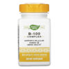 Nature's Way B-100 Complex with B2 Coenzyme 100 Capsules 33674405215