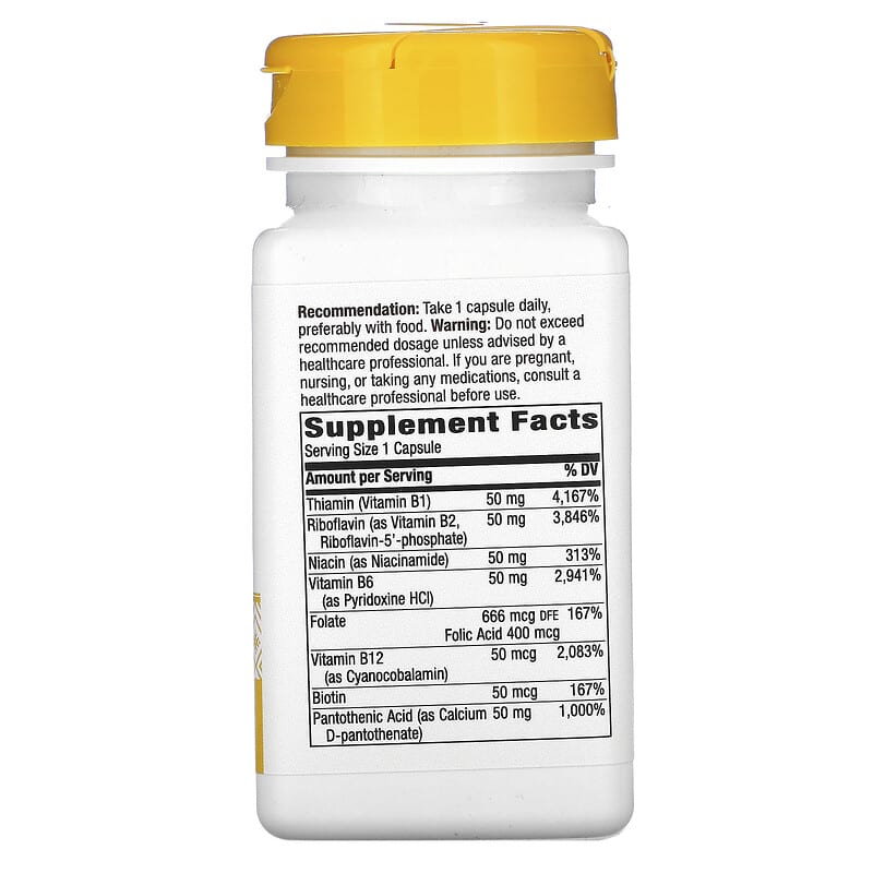 Nature's Way, B-50 Complex, 100 Capsules 33674405116