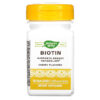 Nature's Way Biotin Cherry 1,000 mcg 100 Vegan Lozenges 33674404508