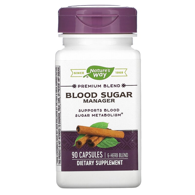 Nature's Way Blood Sugar Manager 90 Capsules 33674792001