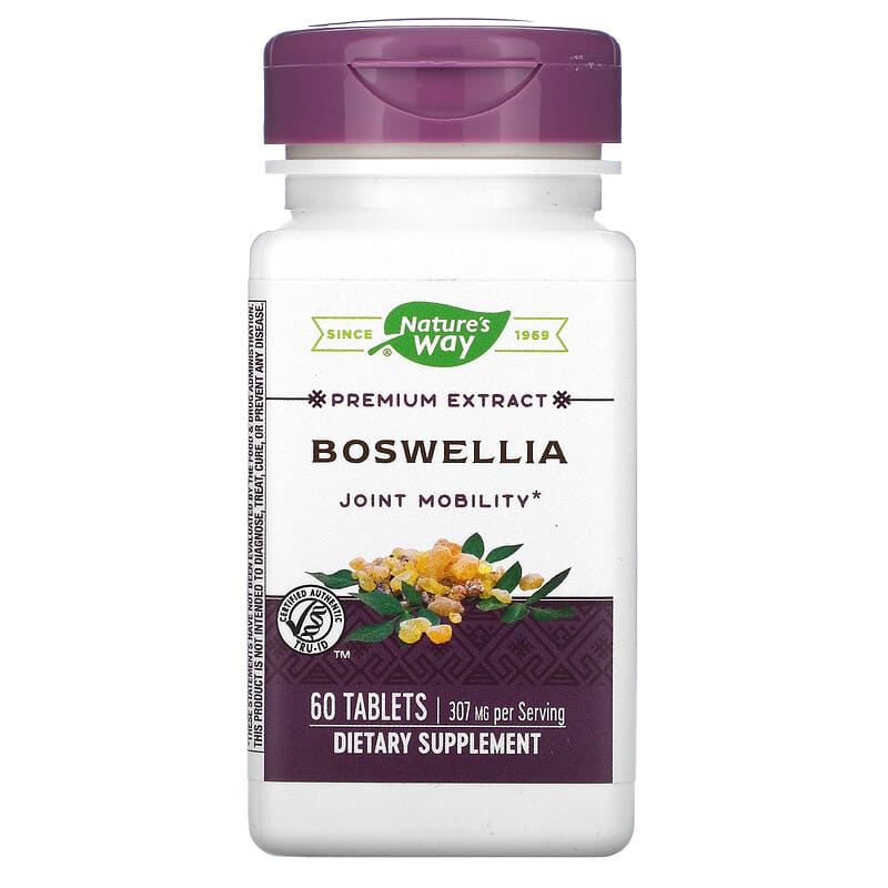 Nature's Way Boswellia 307 mg 60 Tablets 33674644003