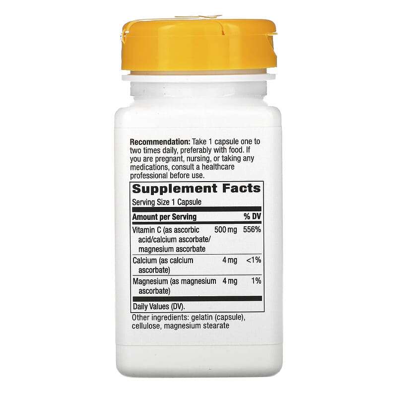 Nature's Way, Buffered C-500, 500 mg, 100 Capsules 33674403204