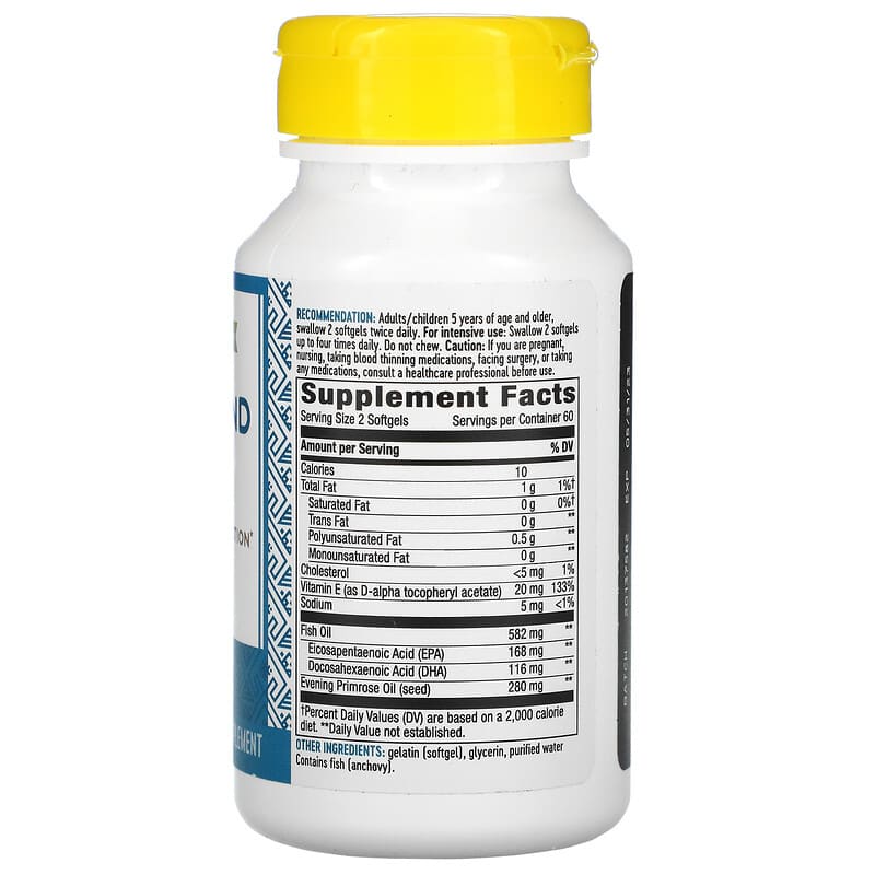 Nature's Way, EFA Blend for Children, 120 Softgels 33674141816