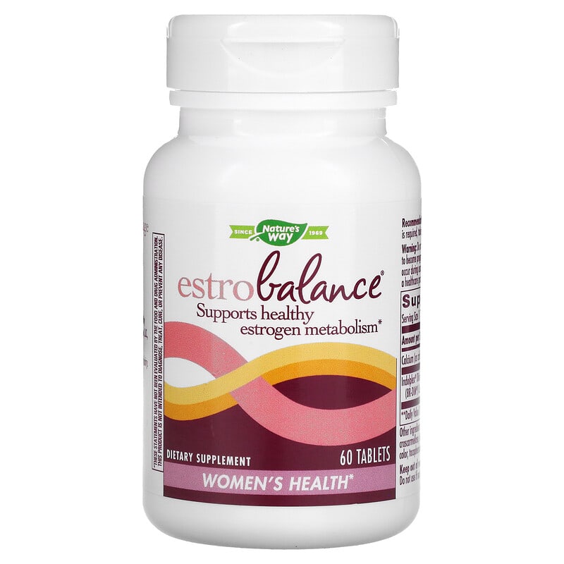 Nature's Way, EstroBalance with Absorbable BR-DIM, 60 Tablets 763948053360