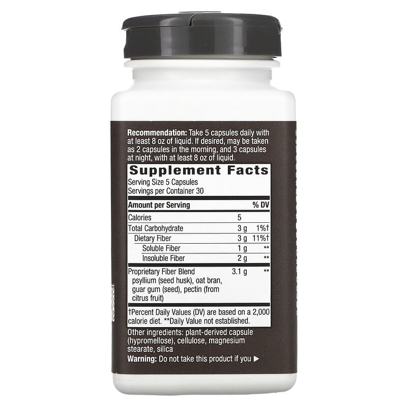 Nature's Way, Fiber Fusion Daily, 3.1 g, 150 Vegan Capsules 763948084524