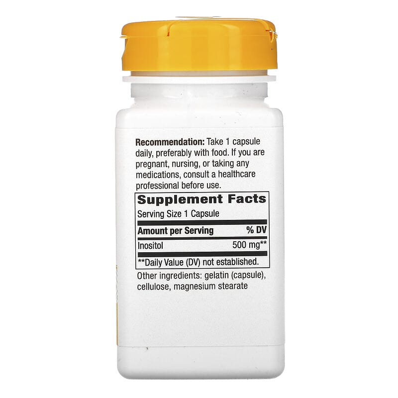 Nature's Way, Inositol, 500 mg, 100 Capsules 33674404614