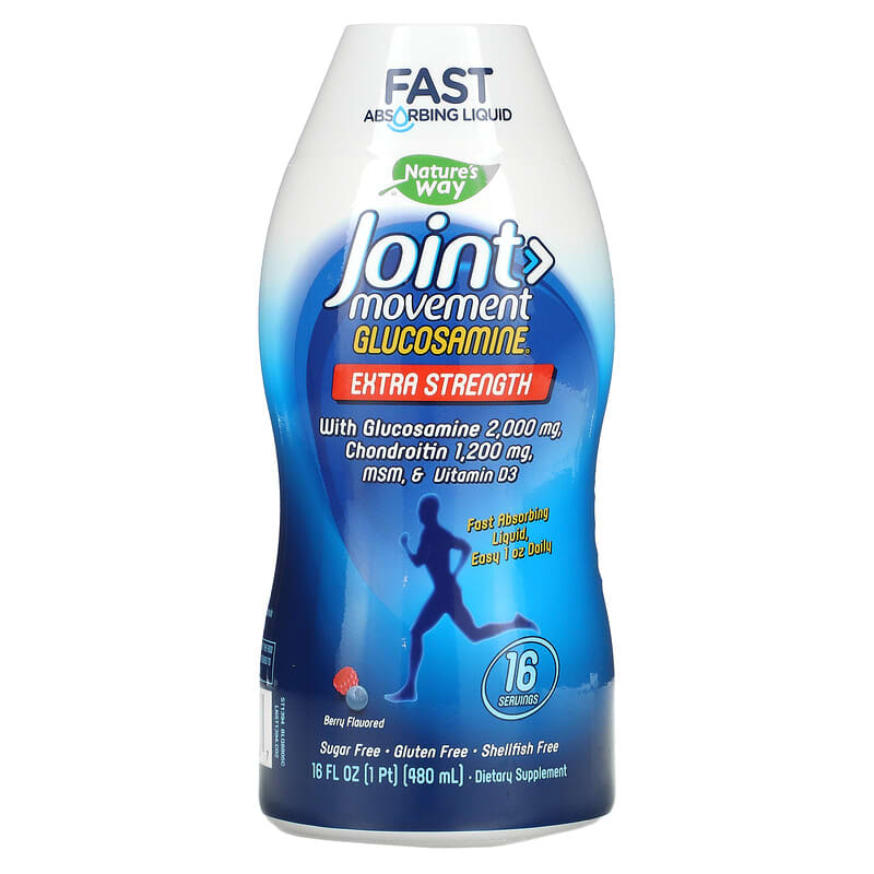 Nature's Way Joint Movement Glucosamine Extra Strength Berry  16 fl oz (480 ml) 371401394167