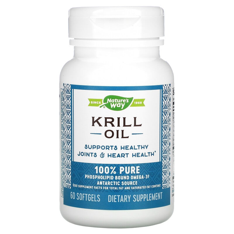 Nature's Way, Krill Oil, 60 Softgels 33674154328