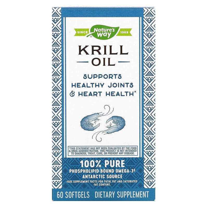 Nature's Way Krill Oil 60 Softgels 33674154328