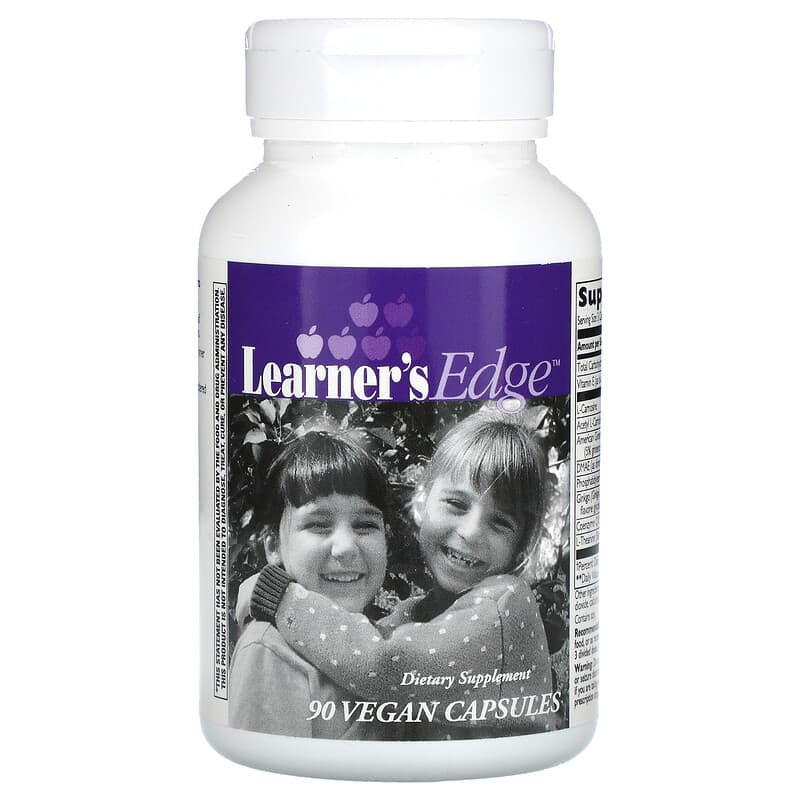 Nature's Way Learner's Edge 90 Vegan Capsules 871791008045