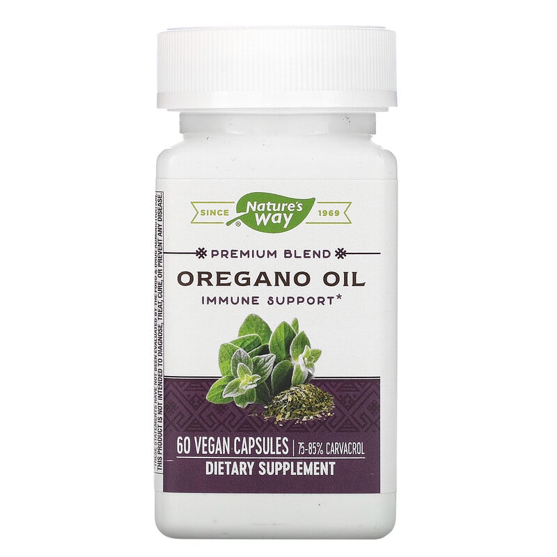 Nature's Way Oregano Oil 60 Vegan Capsules 33674151815