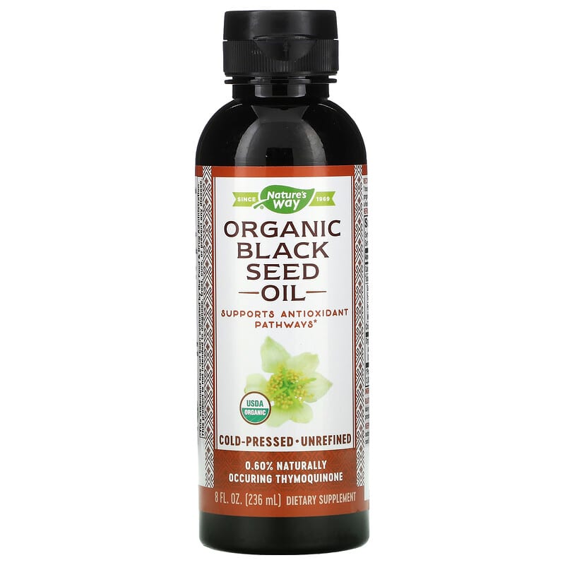 Nature's Way Organic Black Seed Oil 8 fl oz (236 ml) 33674123225