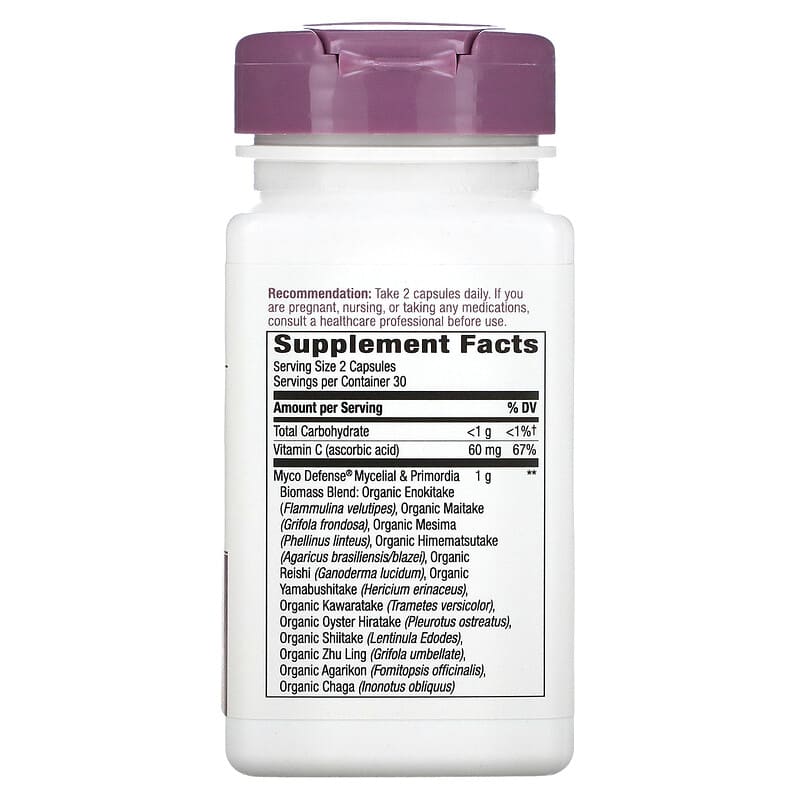 Nature's Way, Premium Blend, Myco Defense, 60 Vegan Capsules 33674148600