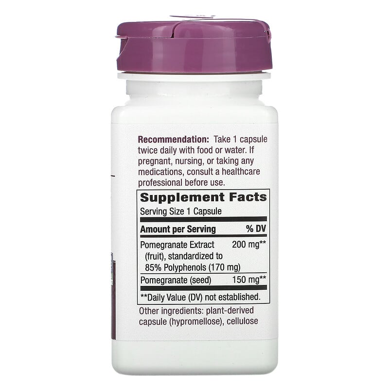 Nature's Way, Premium Extract, Pomegranate, 350 mg, 60 Vegan Capsules 33674153857