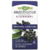 Nature's Way Sambucus Standardized Elderberry with Vitamin C Original Lozenges 30 Lozenges 33674140017