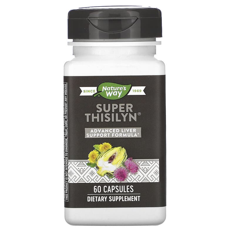 Nature's Way Super Thisilyn Advanced Liver Support Formula 60 Capsules 33674154052