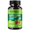 NATURELO Apple Cider Vinegar Gummies 60 Vegan Friendly Gummies 628110628640