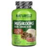 NATURELO Mushrooms Brain + Immune Blend 90 Vegetarian Capsules 628110628817