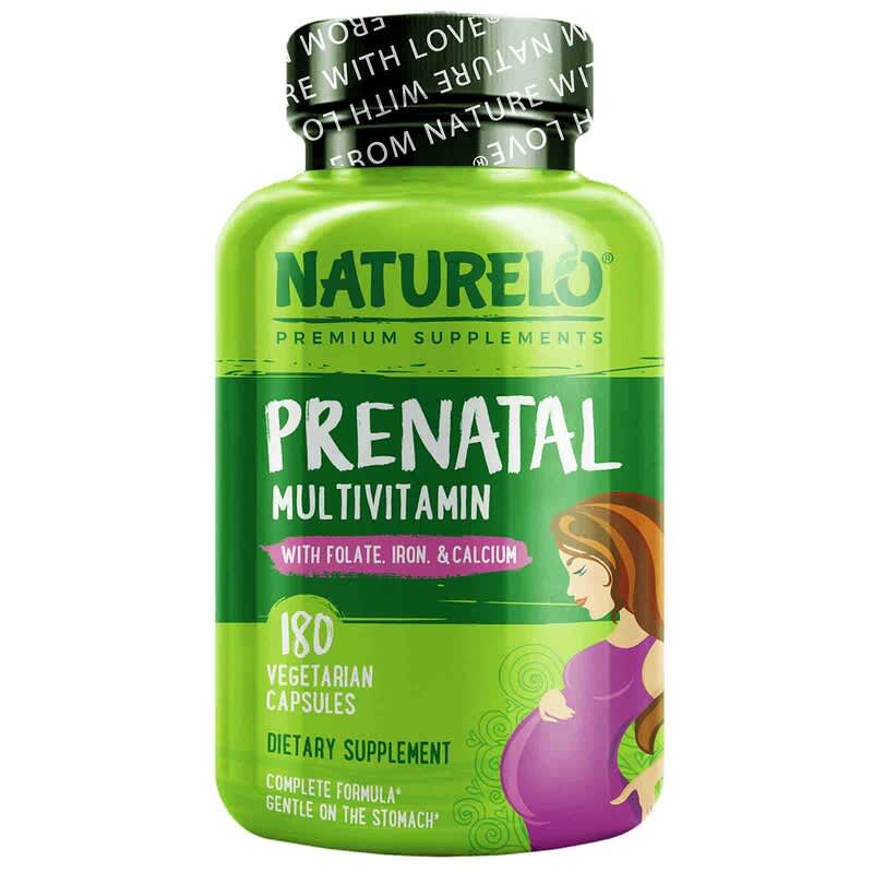 NATURELO Prenatal Multivitamin 180 Vegetarian Capsules 628110628077
