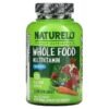 NATURELO Whole Food Multivitamin for Men 50+ 120 Vegetarian Capsules 628110628428