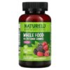NATURELO Whole Food Multivitamin Gummies for Kids Berry 90 Gummies 628110628268