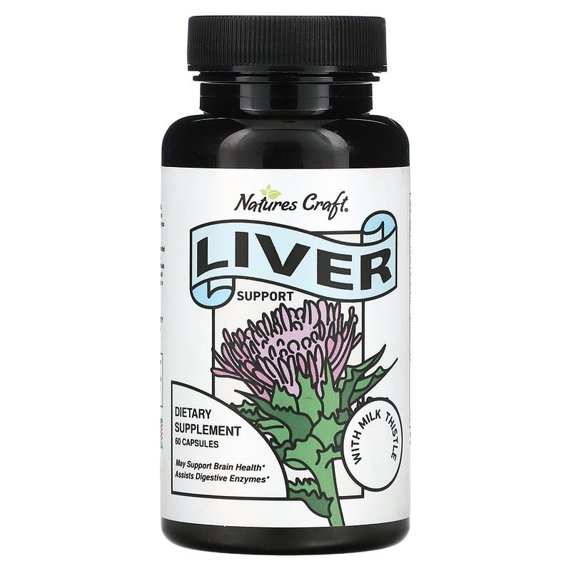 Natures Craft Liver Support 60 Capsules 806808279163
