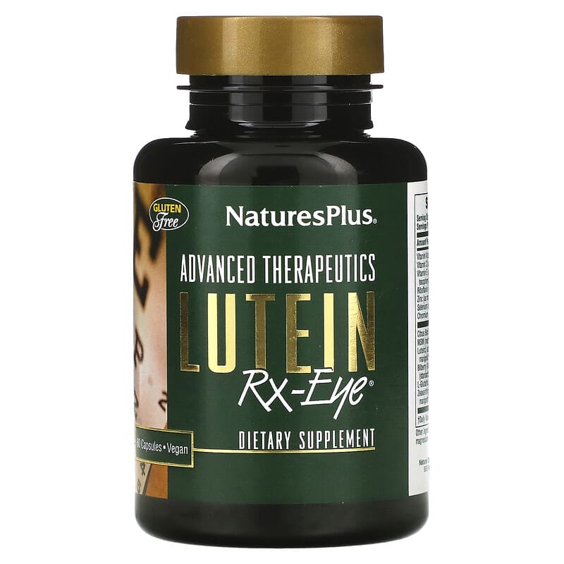 NaturesPlus Advanced Therapeutics Lutein RX-Eye 60 Capsules 97467050037