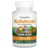 NaturesPlus Animal Parade Children's Chewable MultiVitamin Supplement Orange 180 Animal-Shaped Tablets 97467299757