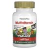 NaturesPlus Animal Parade Gold Children's Chewable Multivitamin Supplement Cherry 60 Animal-Shaped Tablets 97467299313