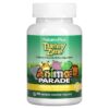 NaturesPlus Animal Parade Tummy Zyme Tropical Fruit 90 Animal-Shaped Tablets 97467299474