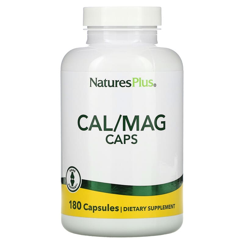NaturesPlus Cal/Mag Caps 180 Capsules 97467336438