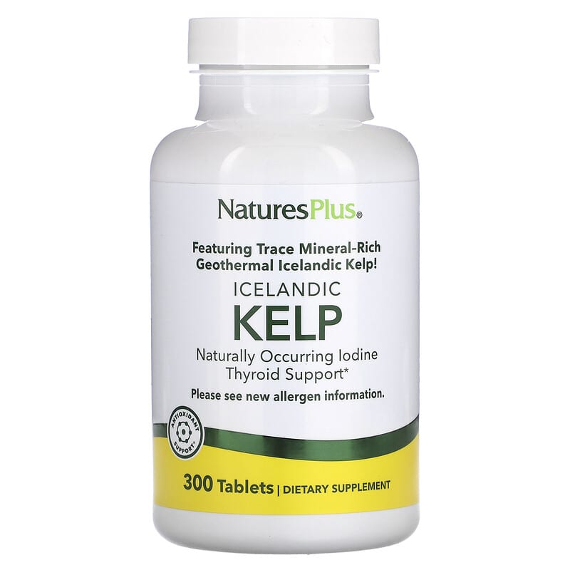NaturesPlus Icelandic Kelp 300 Tablets 97467039506