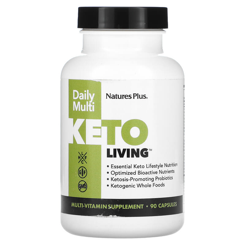 NaturesPlus Keto Living Daily Multi 90 Capsules 97467820029