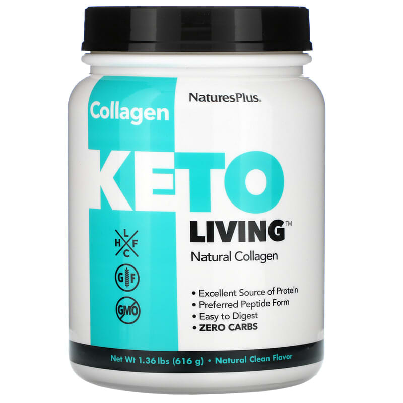 NaturesPlus Keto Living Natural Collagen 1.36 lbs (616 g) 97467820203