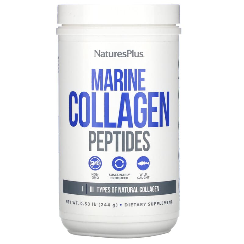 NaturesPlus Marine Collagen Peptides 0.53 lb (244 g) 97467459656