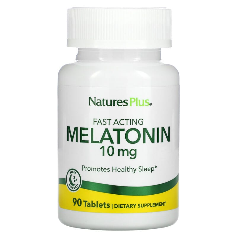 NaturesPlus Melatonin 10 mg 90 Tablets 97467476271