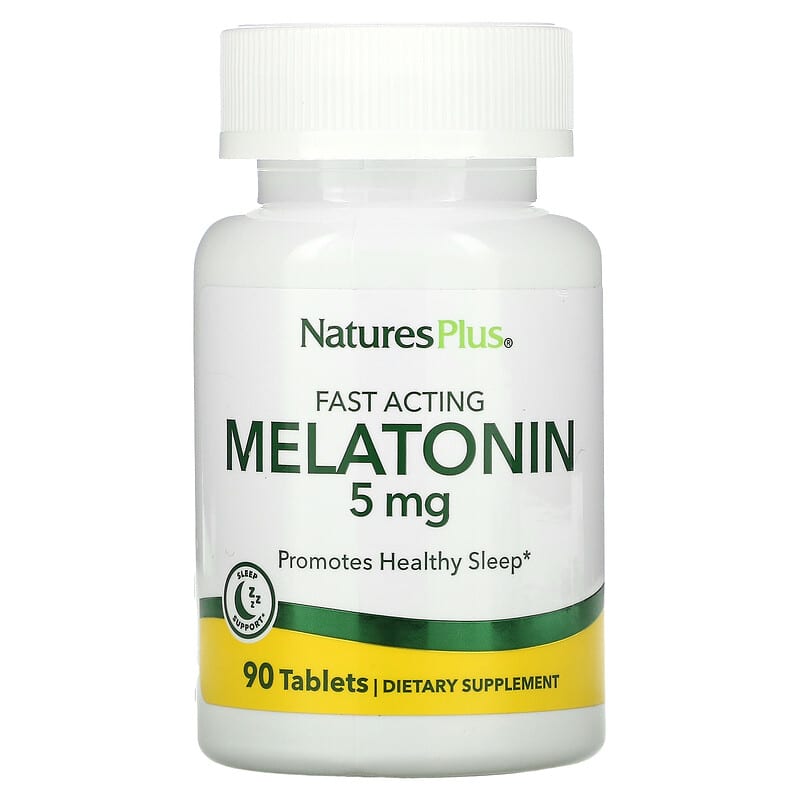 NaturesPlus Melatonin 5 mg 90 Tablets 97467476264