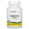 NaturesPlus Niacin 100 mg 90 Tablets 97467018501