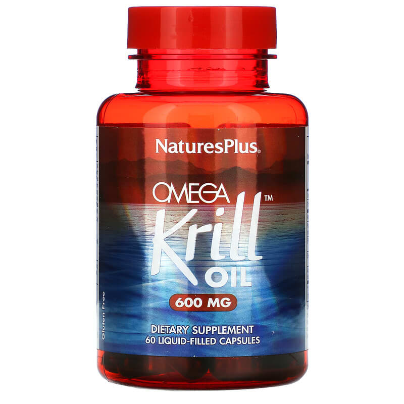 NaturesPlus Omega Krill Oil 600 mg 60 Liquid-Filled Capsules 97467039728
